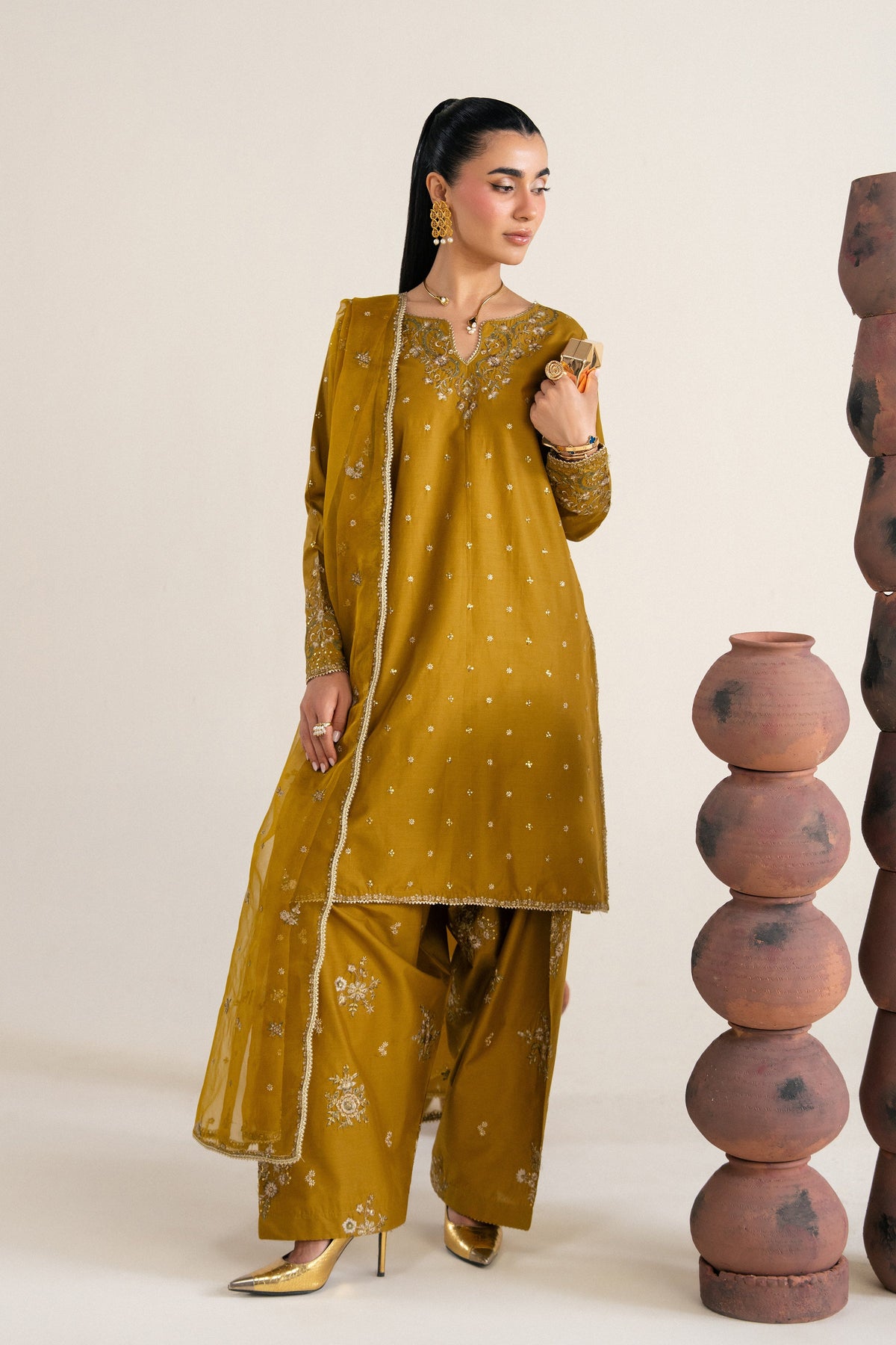 Nuraisa 3Pc - Festive Eid Pret