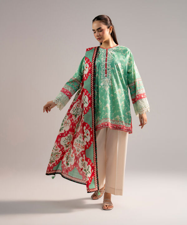 Printed Lawn Dupatta