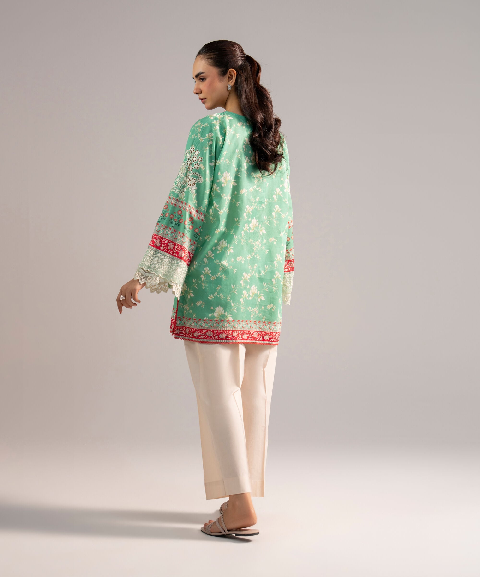 Embroidered Lawn Shirt