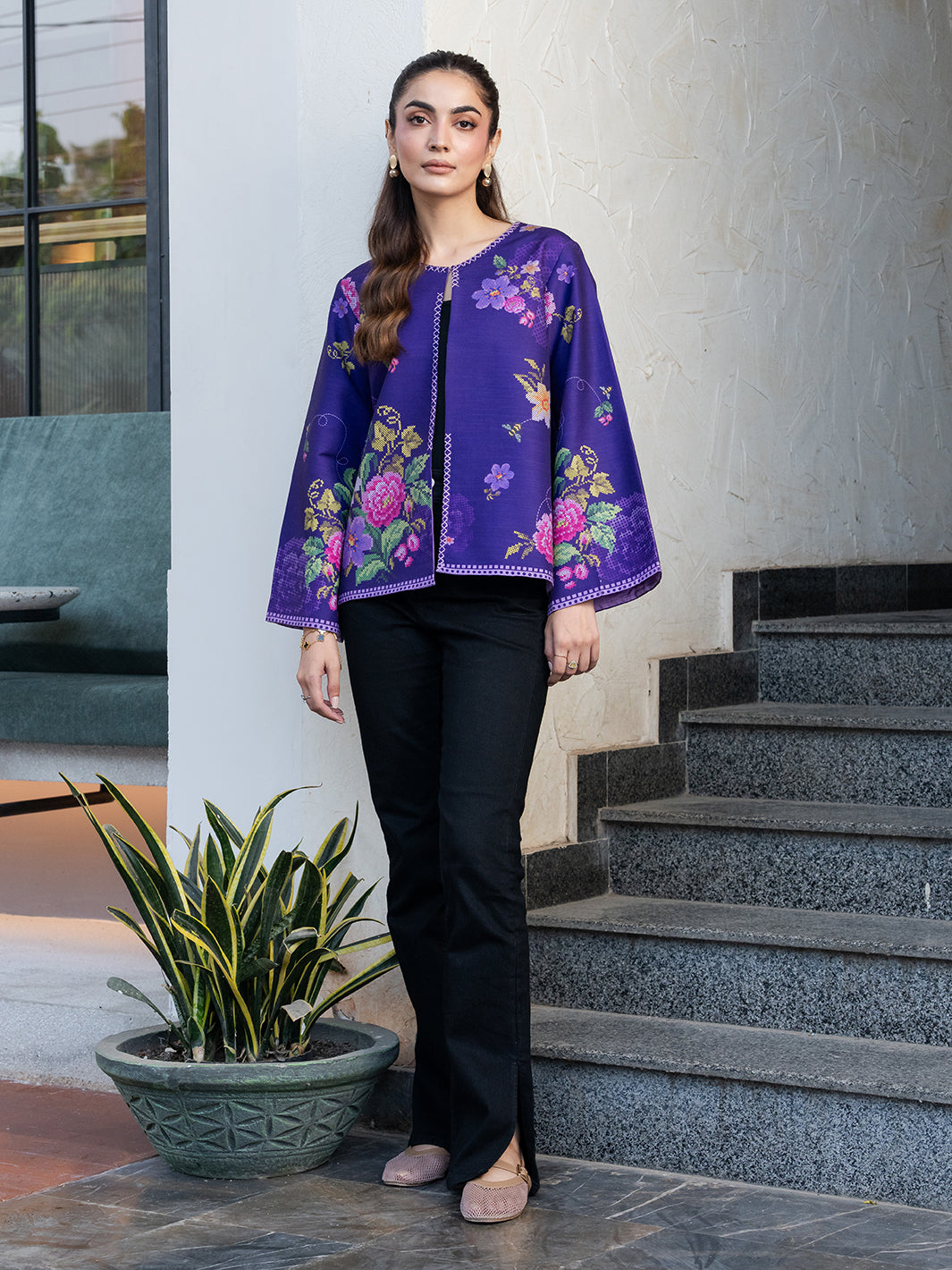 Olenna – Printed Jacket