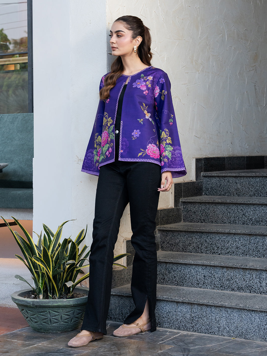Olenna – Printed Jacket