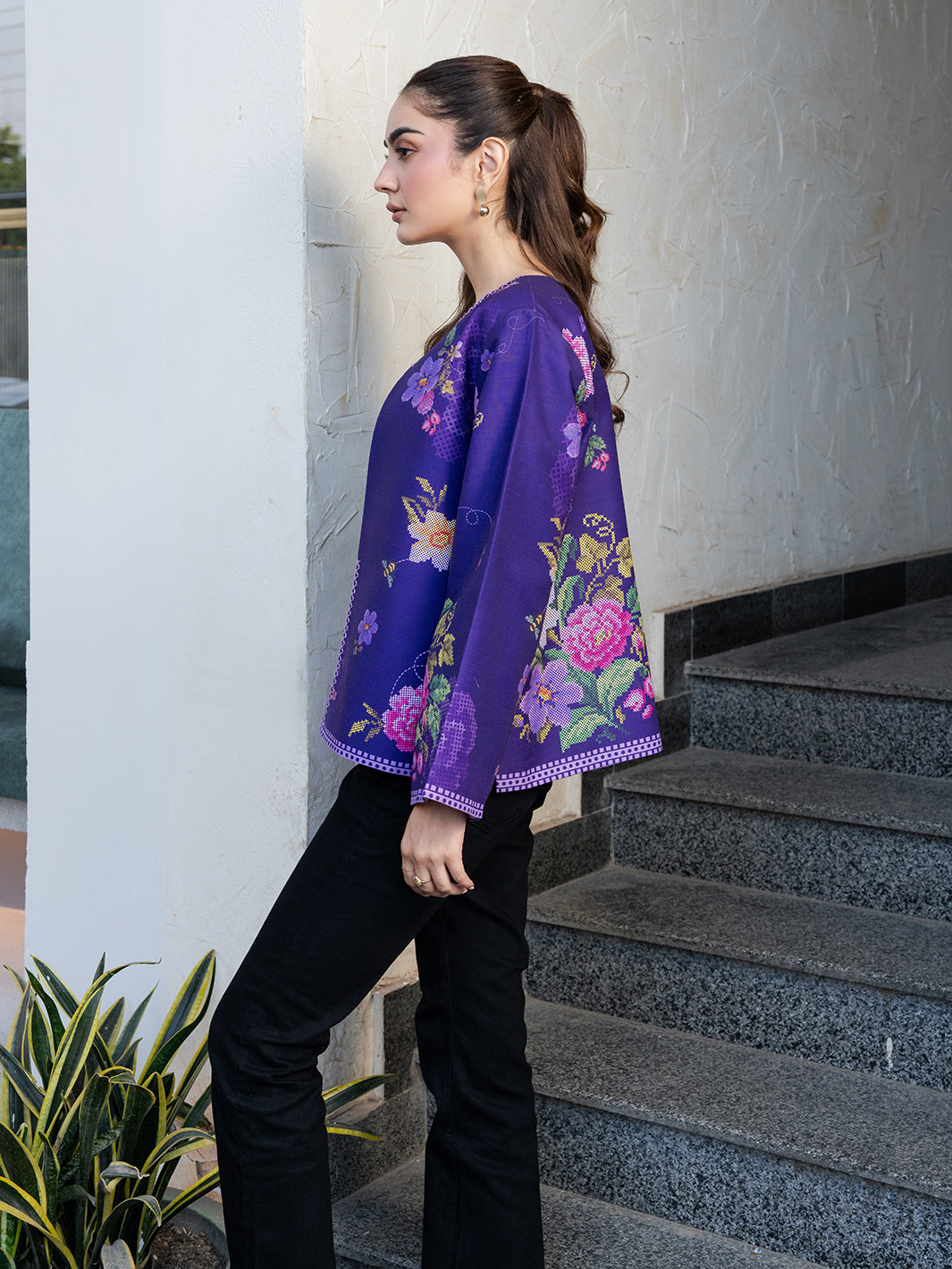 Olenna – Printed Jacket