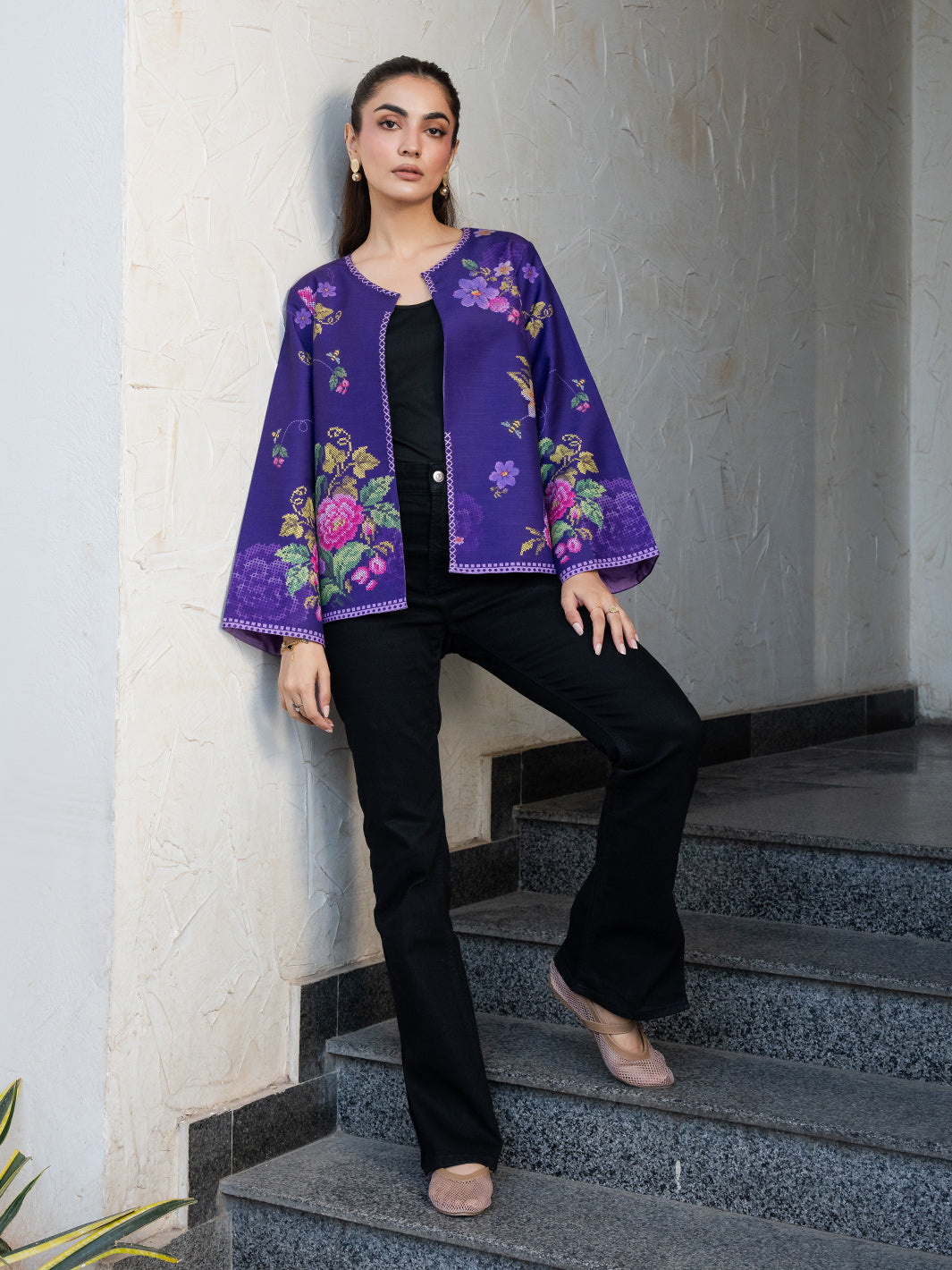 Olenna – Printed Jacket