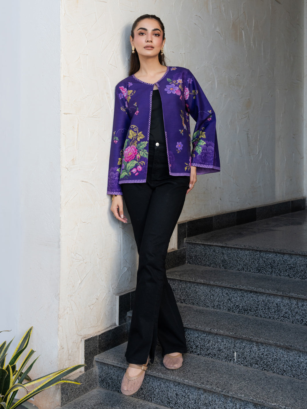 Olenna – Printed Jacket