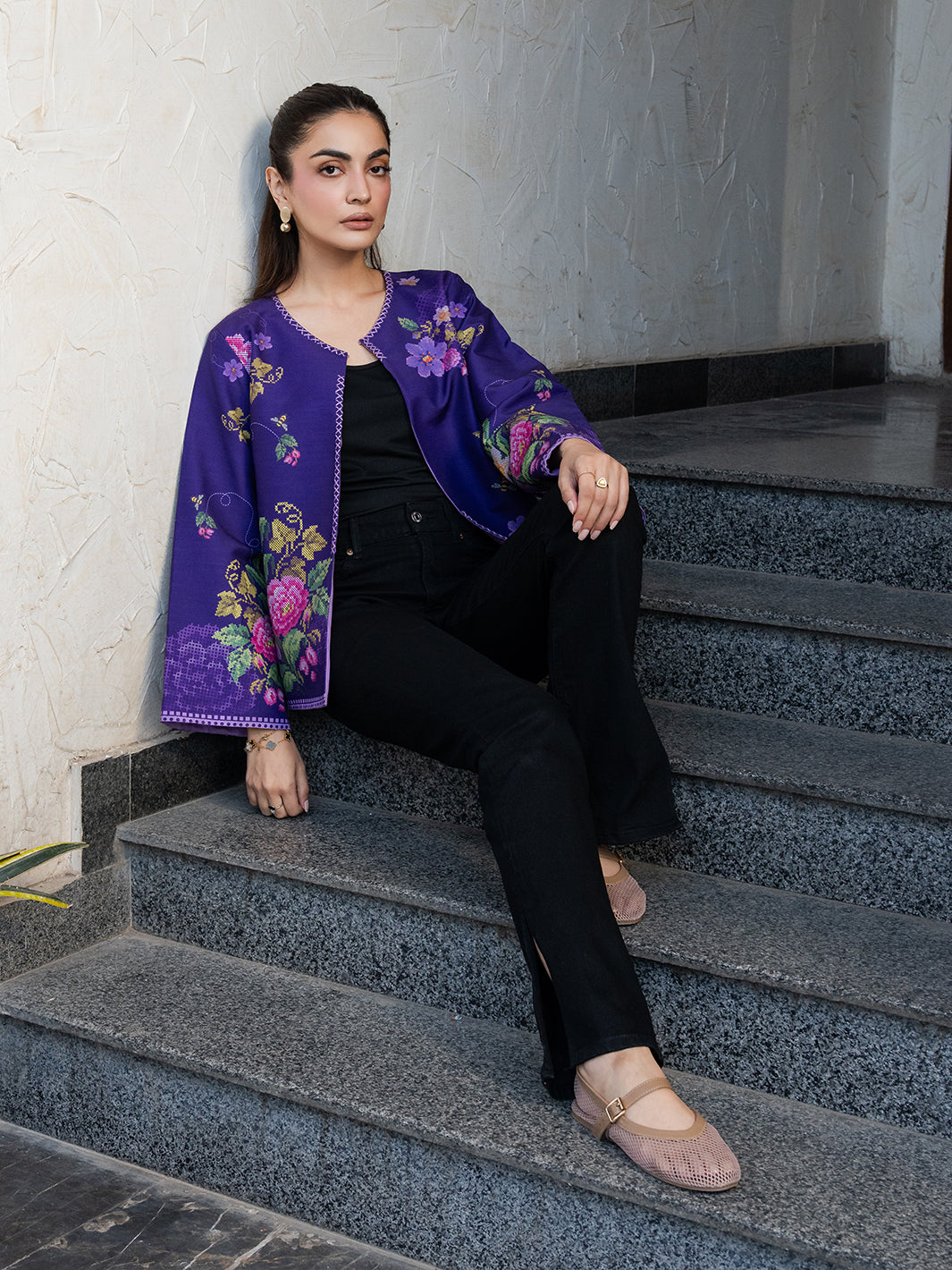Olenna – Printed Jacket