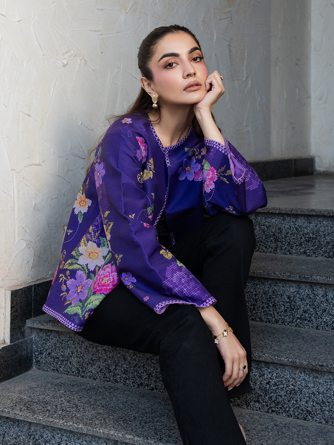 Olenna – Printed Jacket