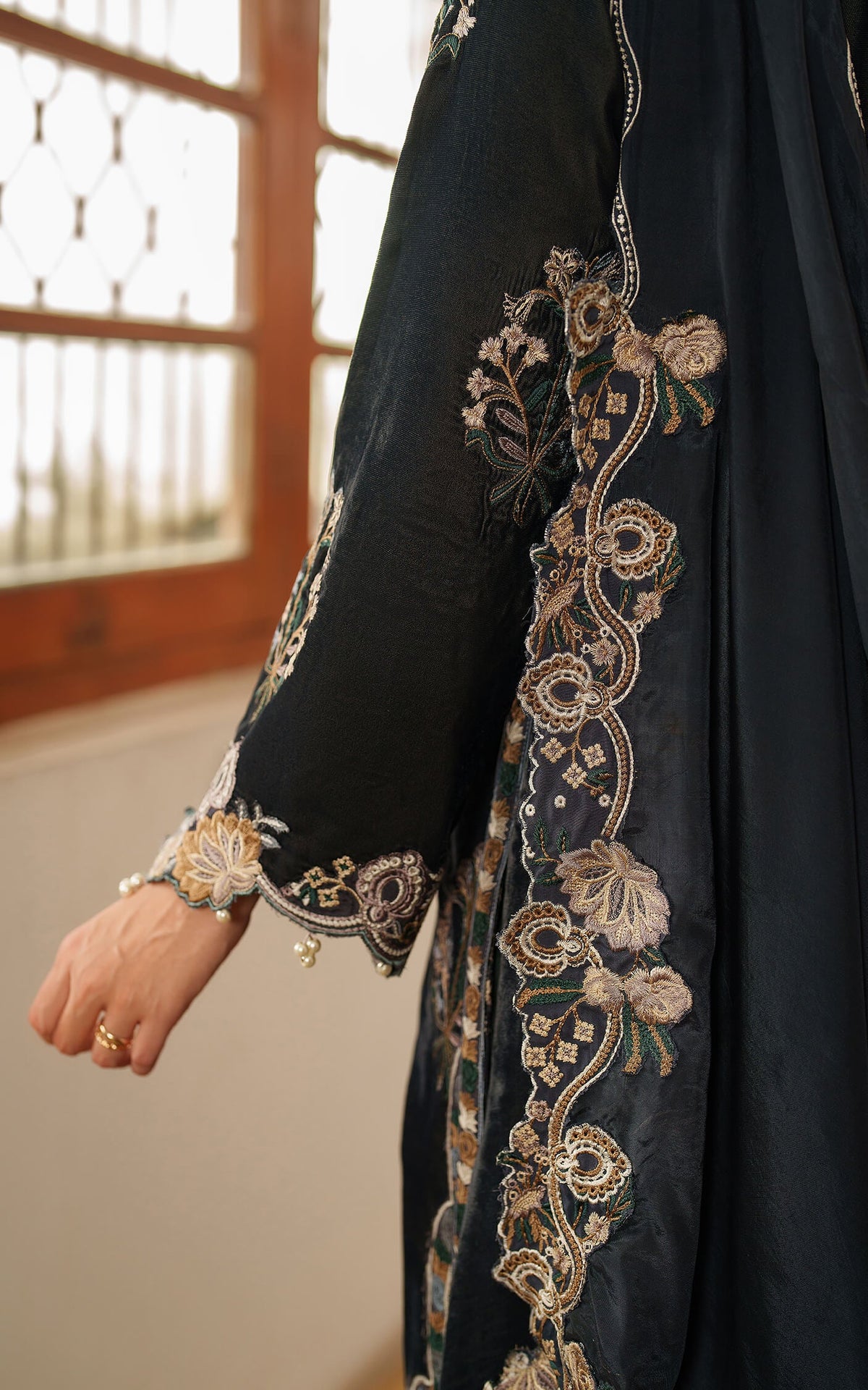 Opal LWC25-07 | 3pcs Embroidered Unstitched Winter
