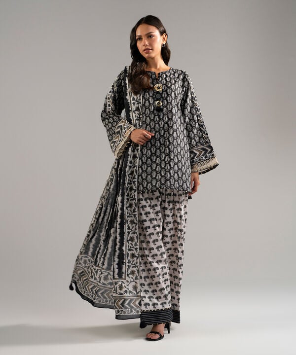 Printed Voile Dupatta