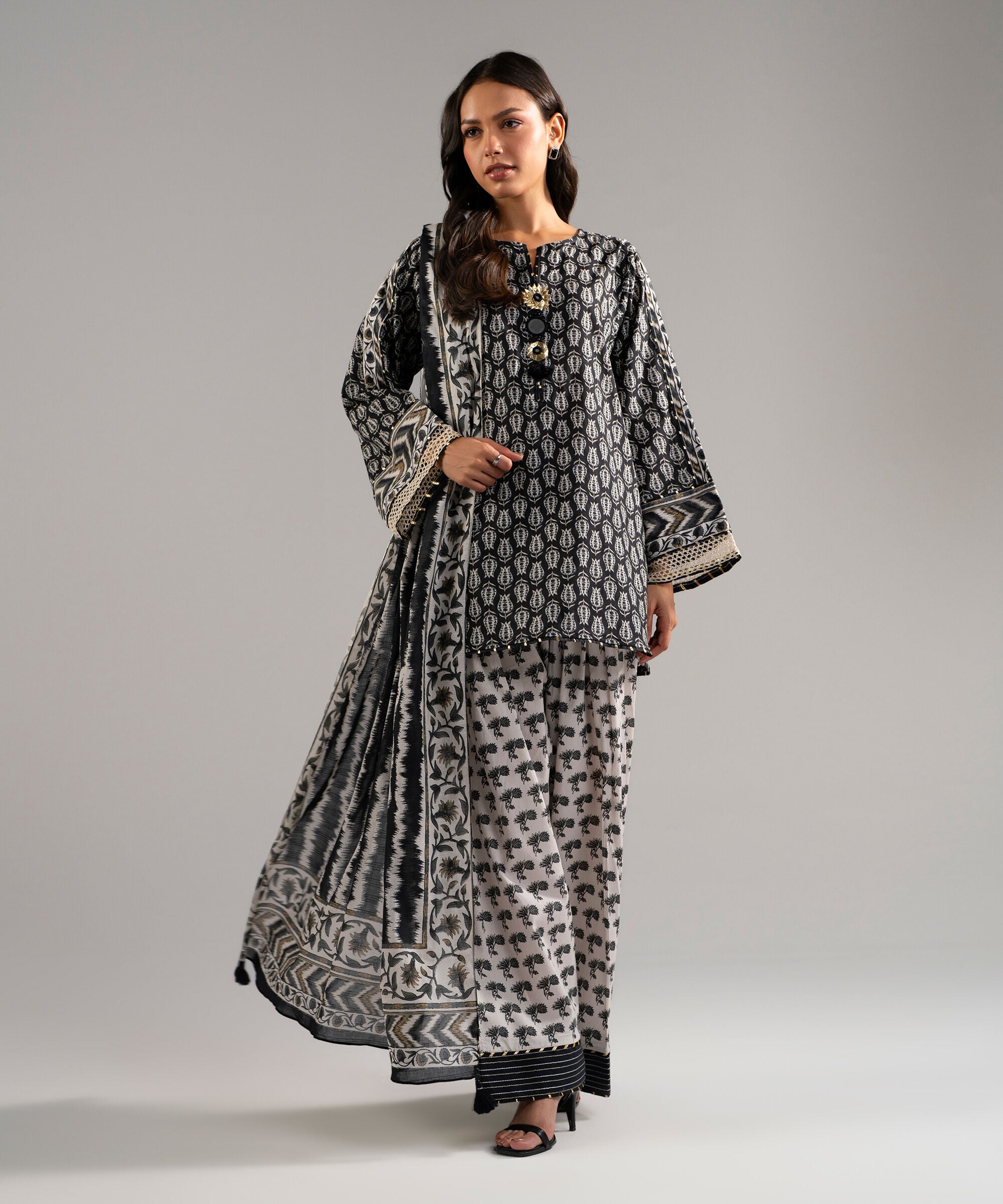 Printed Dupatta P26CAHMV624D