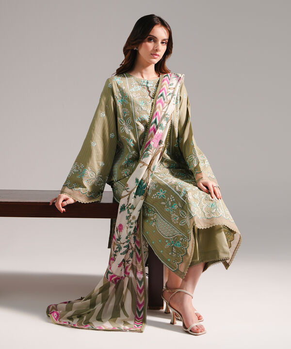 Printed Lawn Dupatta