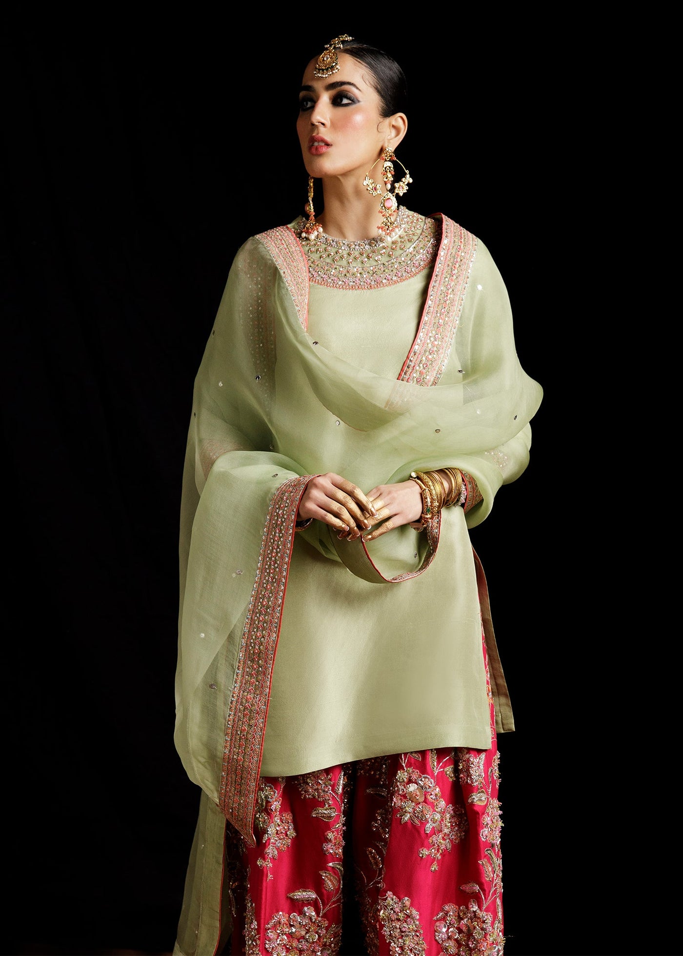 Farshi Shalwar (as shown)