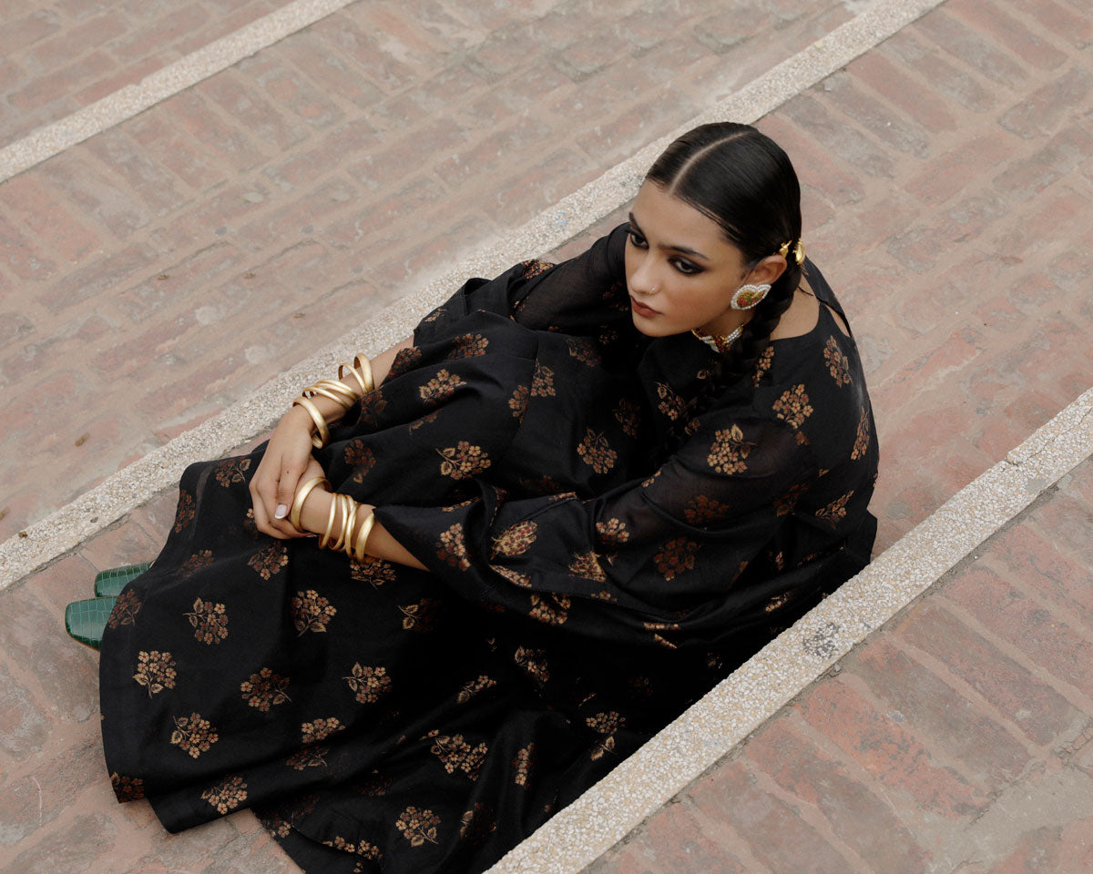 3 Piece Printed Khaddar Suit with Dupatta