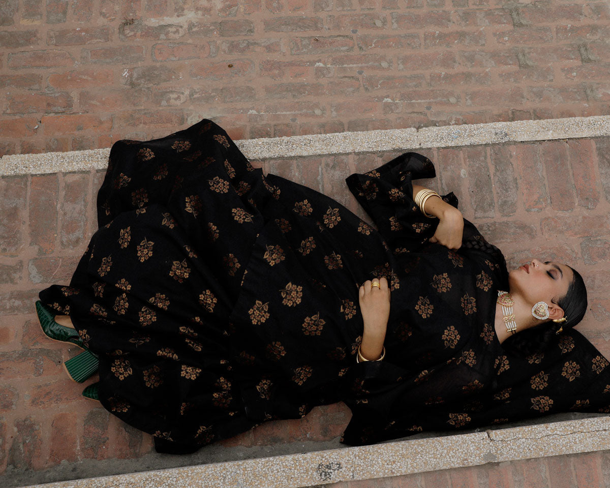 3 Piece Printed Khaddar Suit with Dupatta