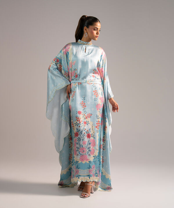 Printed Satin Shirt