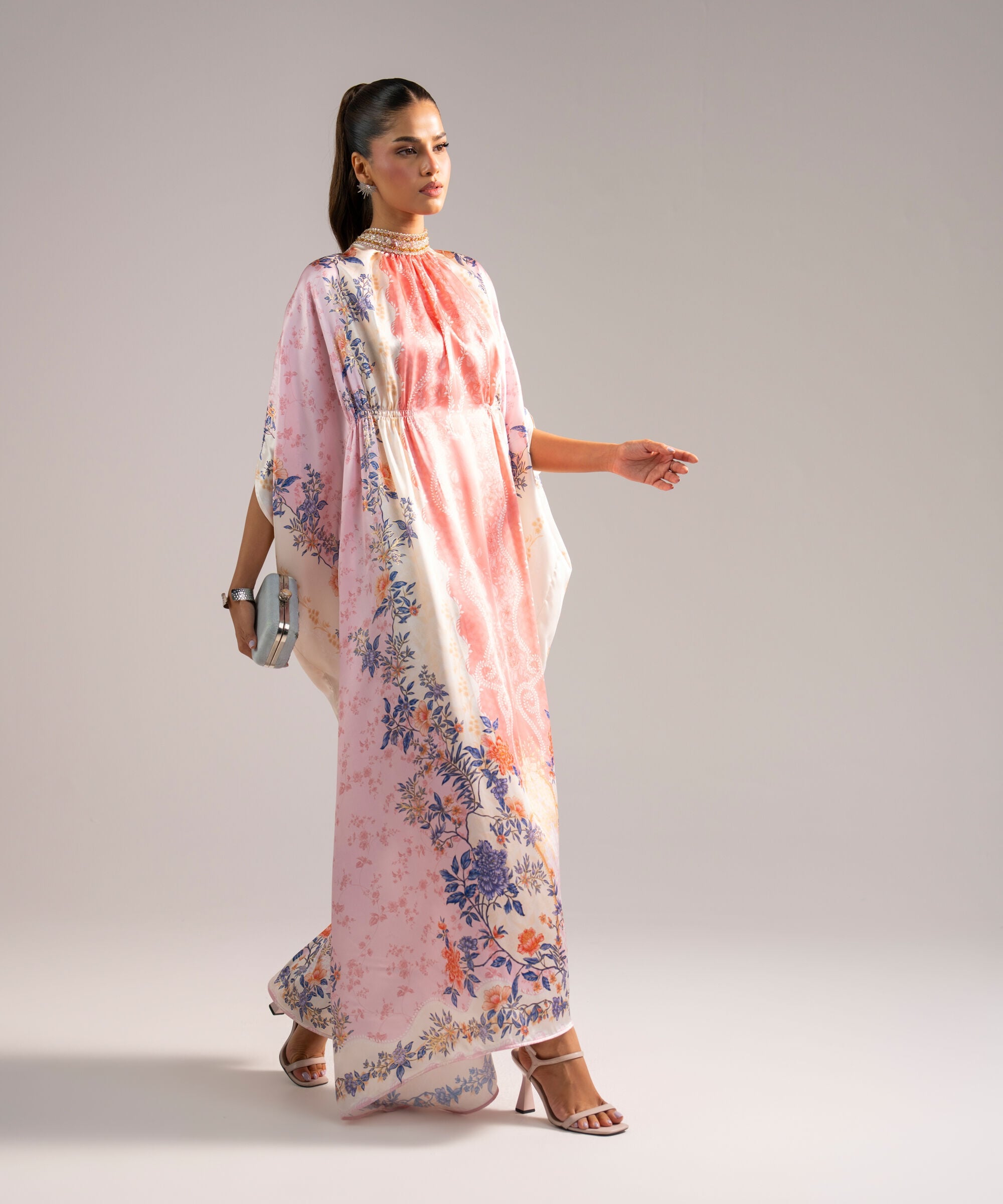 Printed Satin Shirt