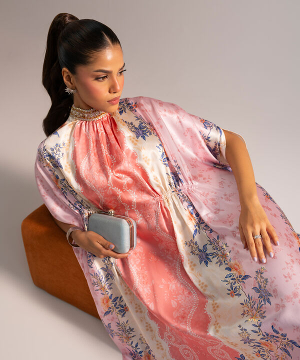 Printed Satin Shirt