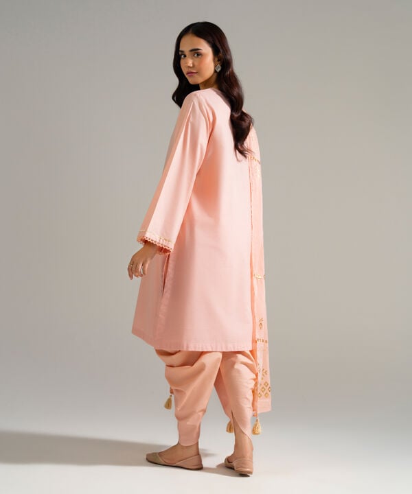 3 Piece - Solid Lawn Suit