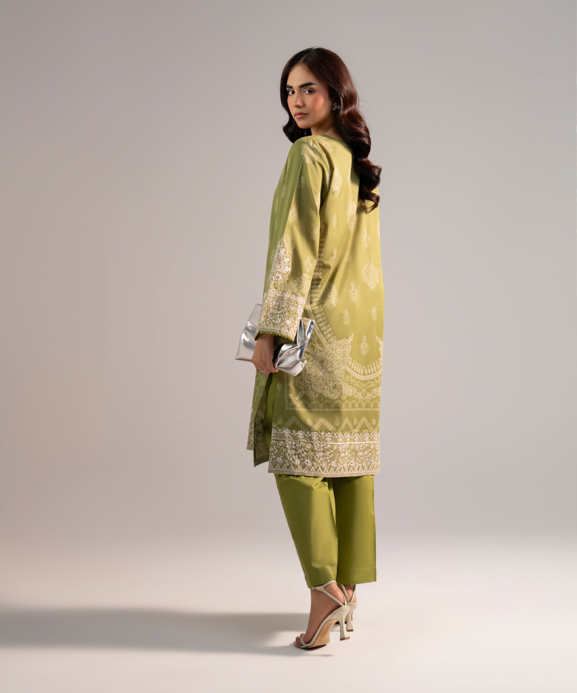 2 Piece - Embroidered Lawn Suit