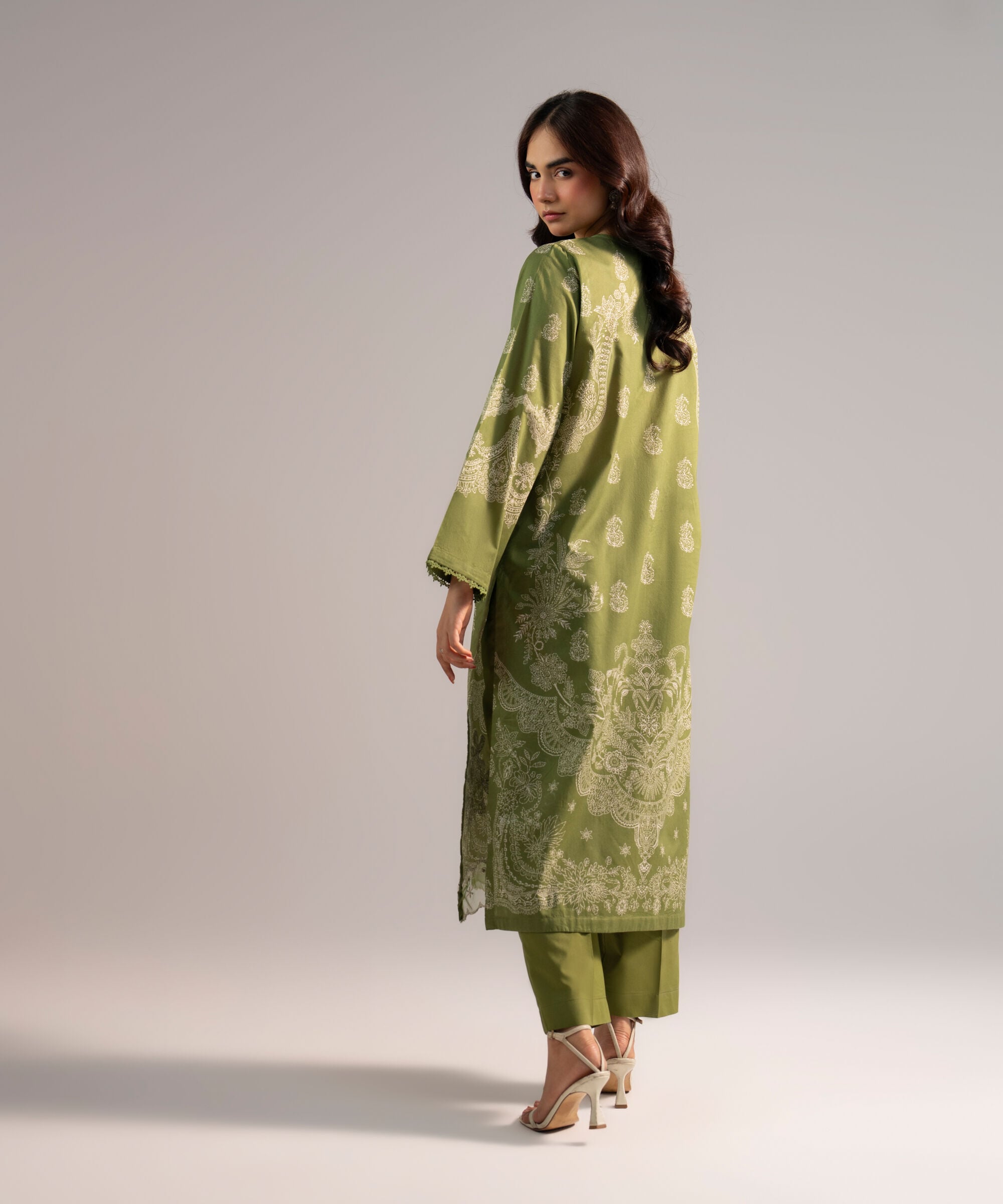 2 Piece - Embroidered Lawn Suit