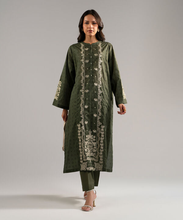 2 Piece - Embroidered Lawn Suit
