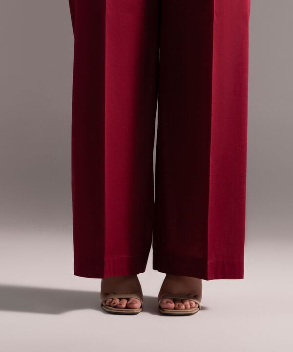 Solid Crosshatch Culottes