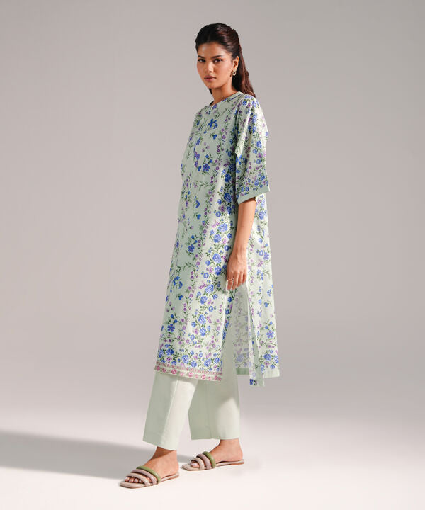 2 Piece - Embroidered Lawn Suit