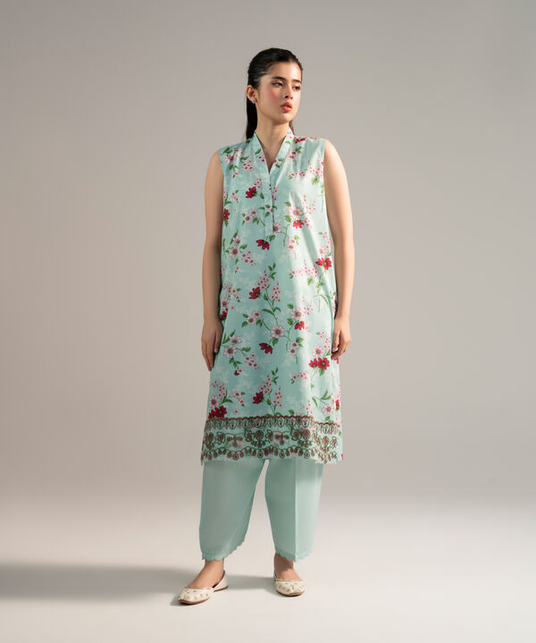 2 Piece - Embroidered Lawn Suit