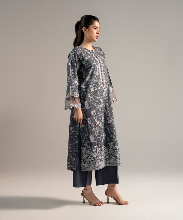 2 Piece - Embroidered Lawn Suit