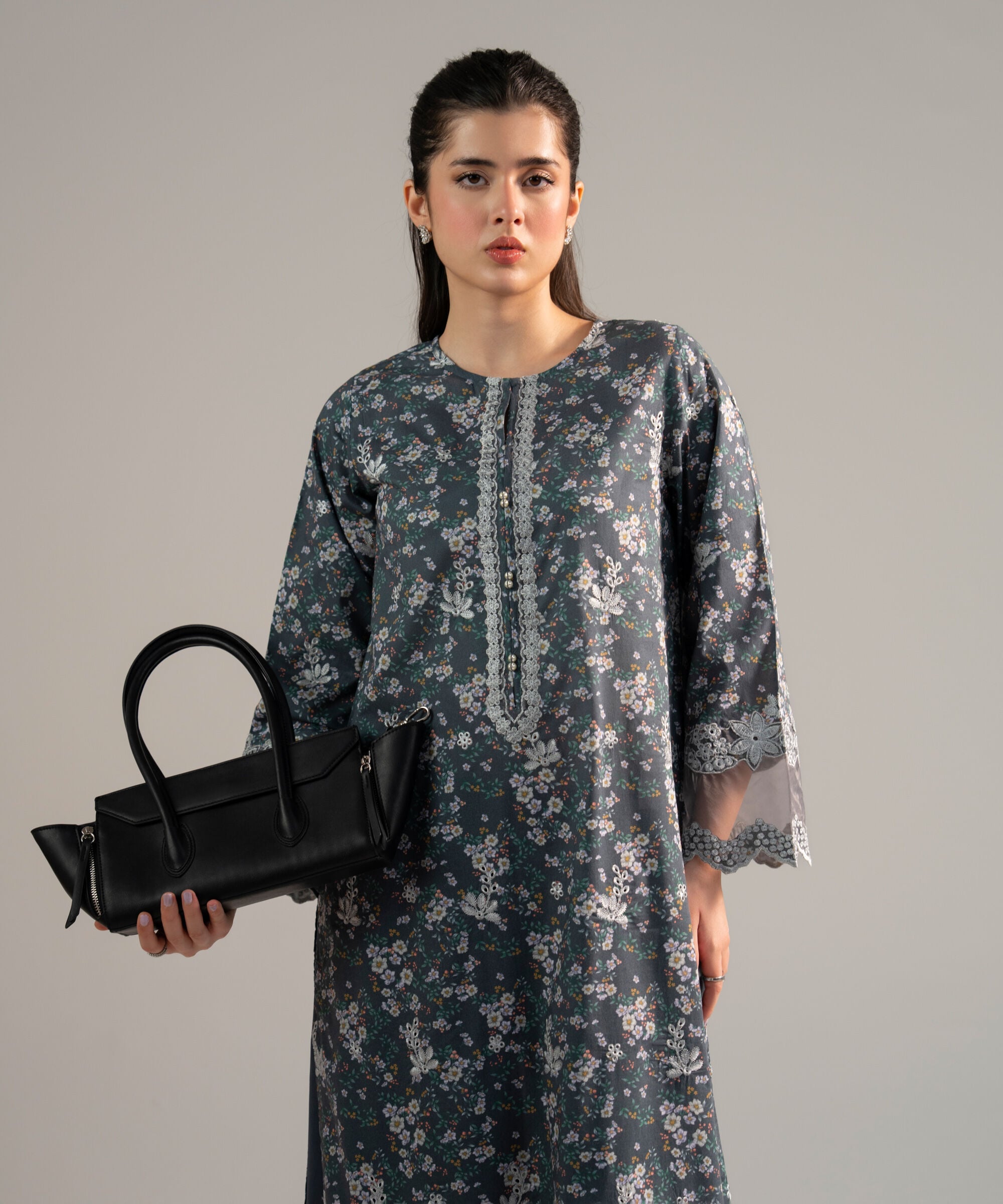 2 Piece - Embroidered Lawn Suit