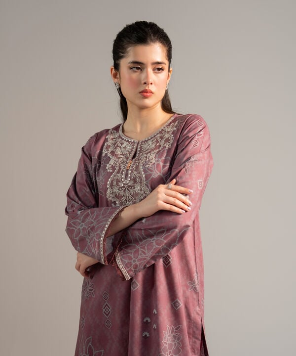 2 Piece - Embroidered Lawn Suit