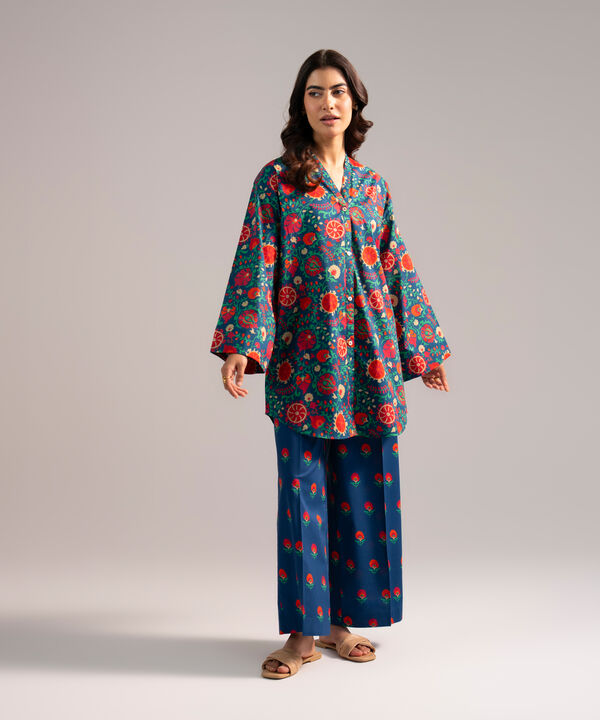 2 Piece - Printed Lawn Suit