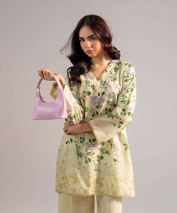 2 Piece - Printed Lawn Suit