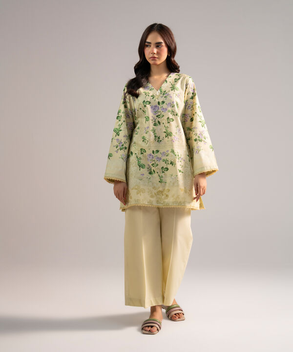 2 Piece - Printed Lawn Suit
