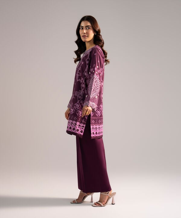2 Piece - Embroidered Lawn Suit