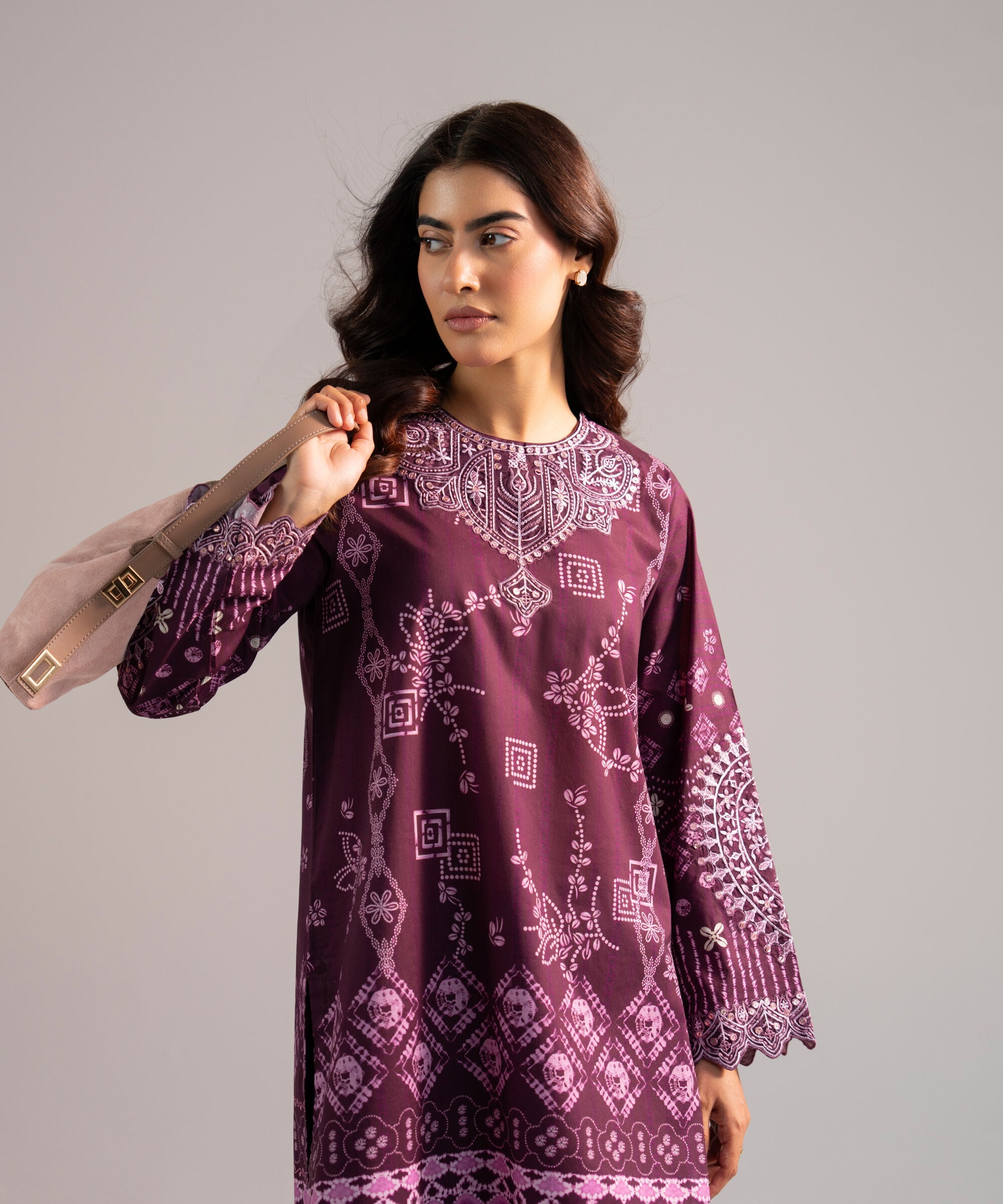 2 Piece - Embroidered Lawn Suit