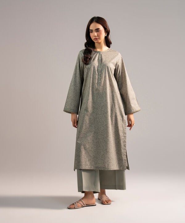 2 Piece - Printed Lawn Suit