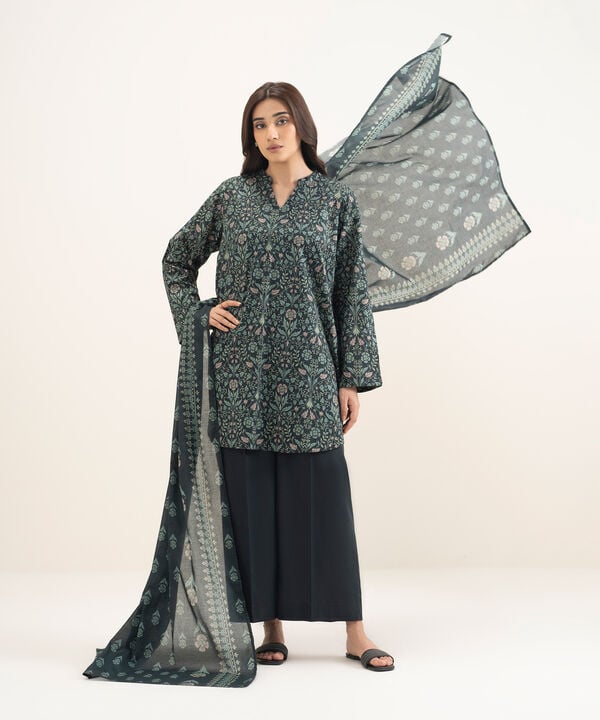 Printed Lawn Dupatta