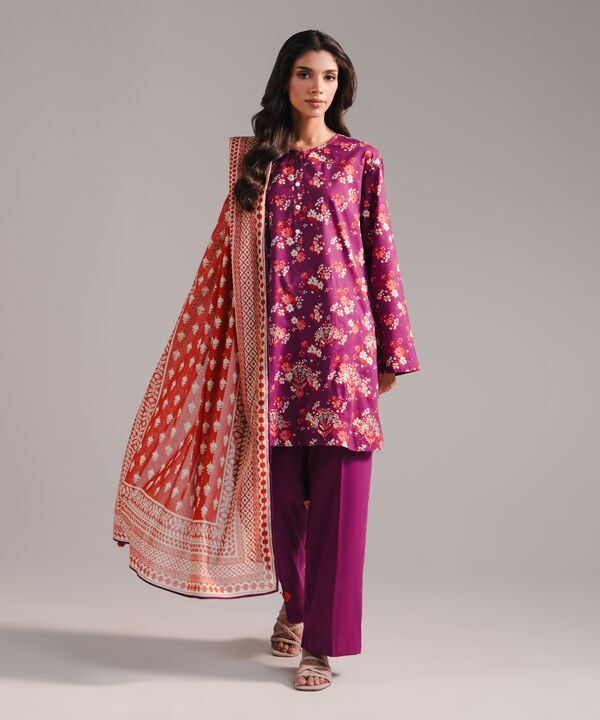 Printed Lawn Dupatta