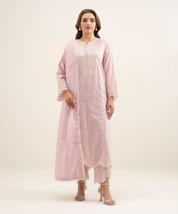 Embroidered Karandi Dupatta