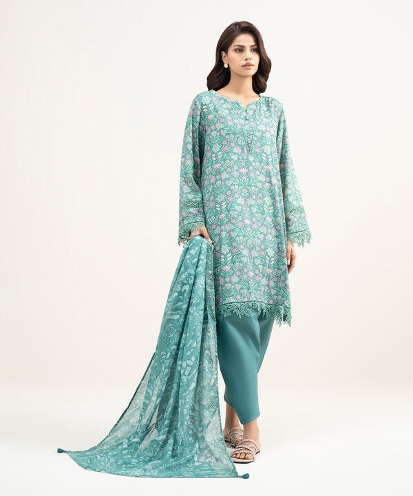 Printed Lawn Dupatta