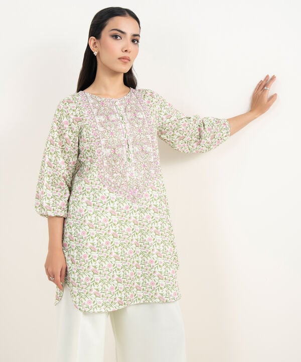 Embroidered Lawn Shirt