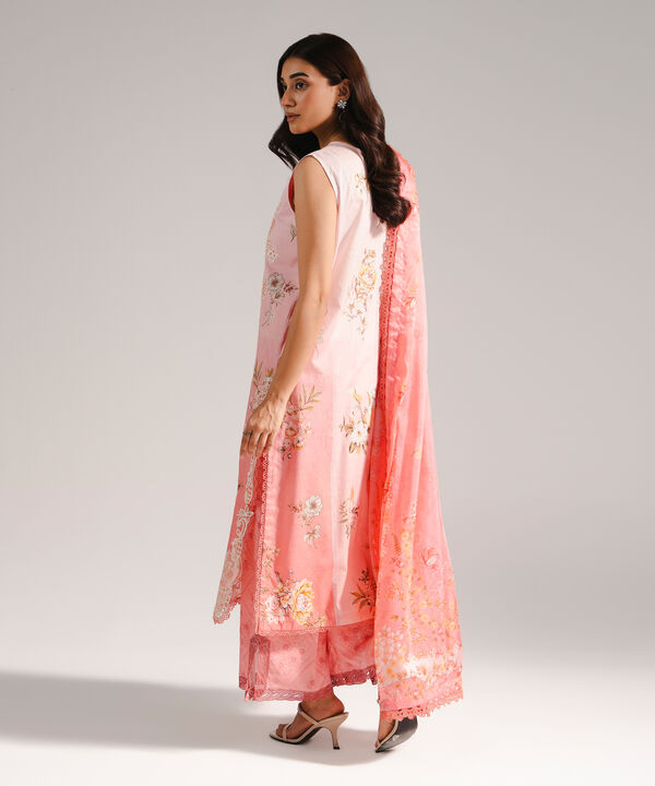 3 Piece - Embroidered Jacquard Suit