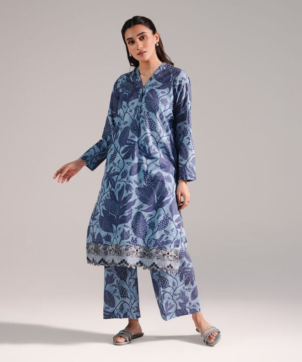 2 Piece - Embroidered Lawn Suit