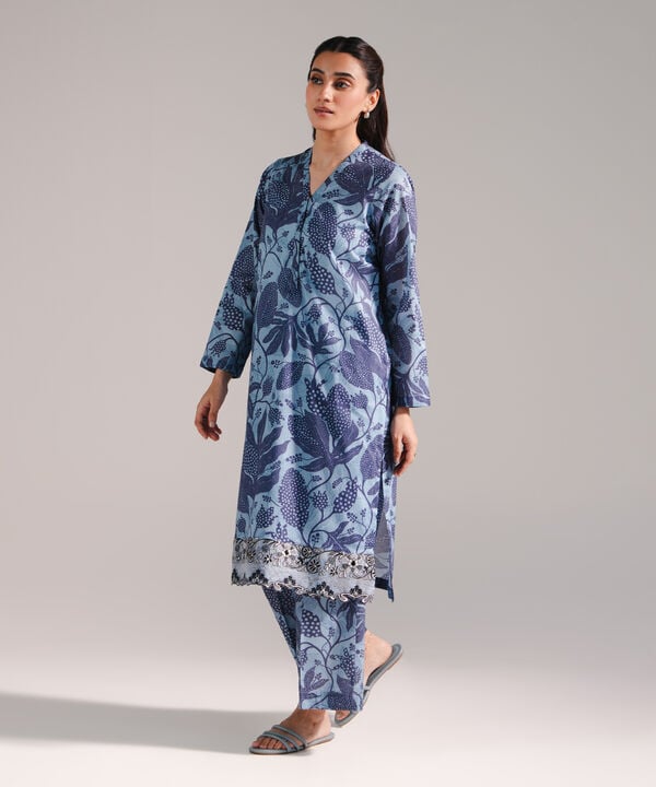 2 Piece - Embroidered Lawn Suit