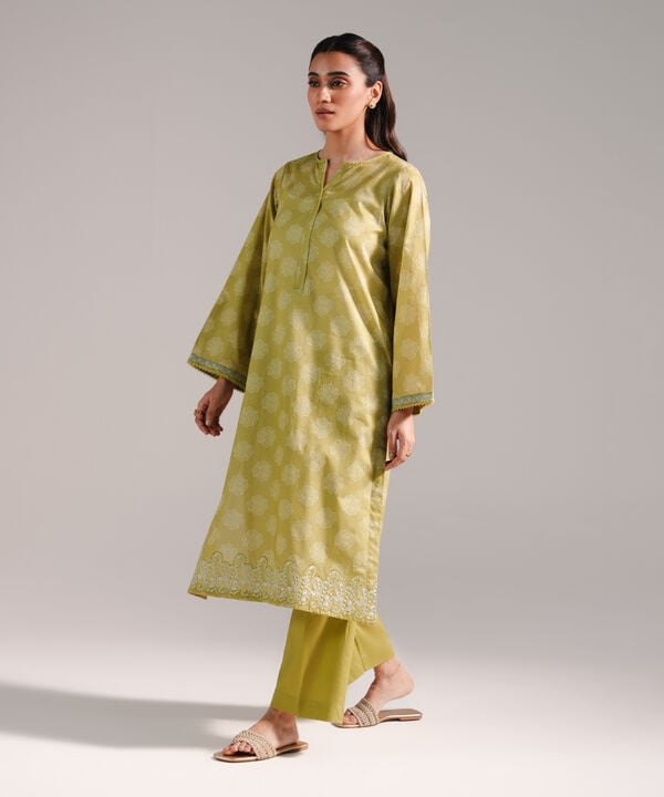 2 Piece - Embroidered Lawn Suit