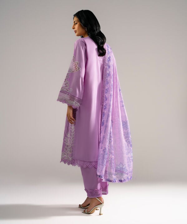 3 Piece - Embroidered Lawn Suit