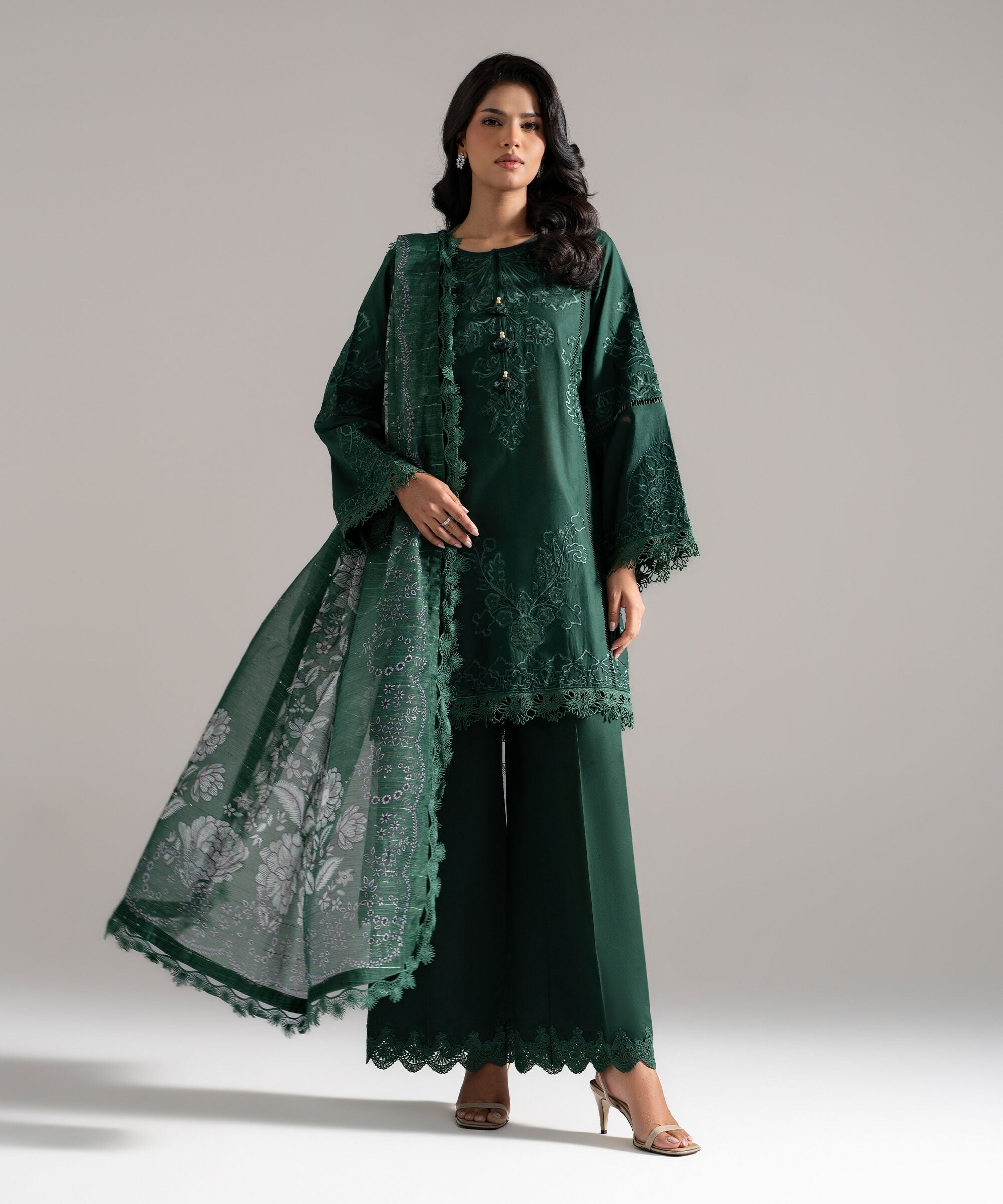 3 Piece - Embroidered Lawn Suit PBS26SCHV669