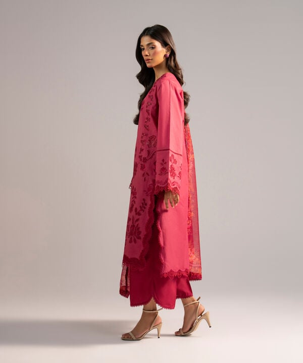 3 Piece - Embroidered Lawn Suit