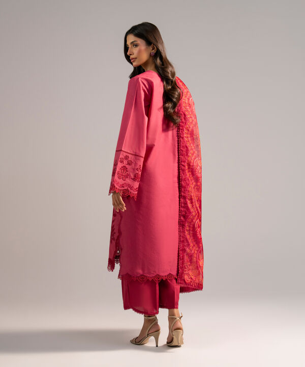 3 Piece - Embroidered Lawn Suit