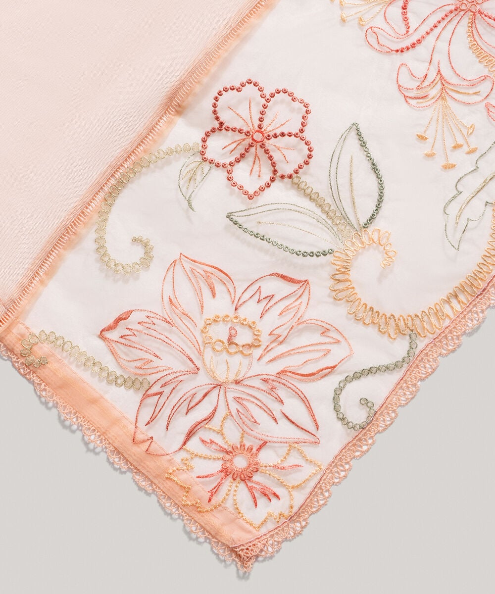 Embroidered Khaddi Net Dupatta PBS26SCV687D